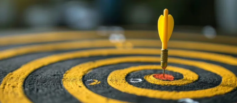 Hohe Trefferquote durch klare Zielsetzung.